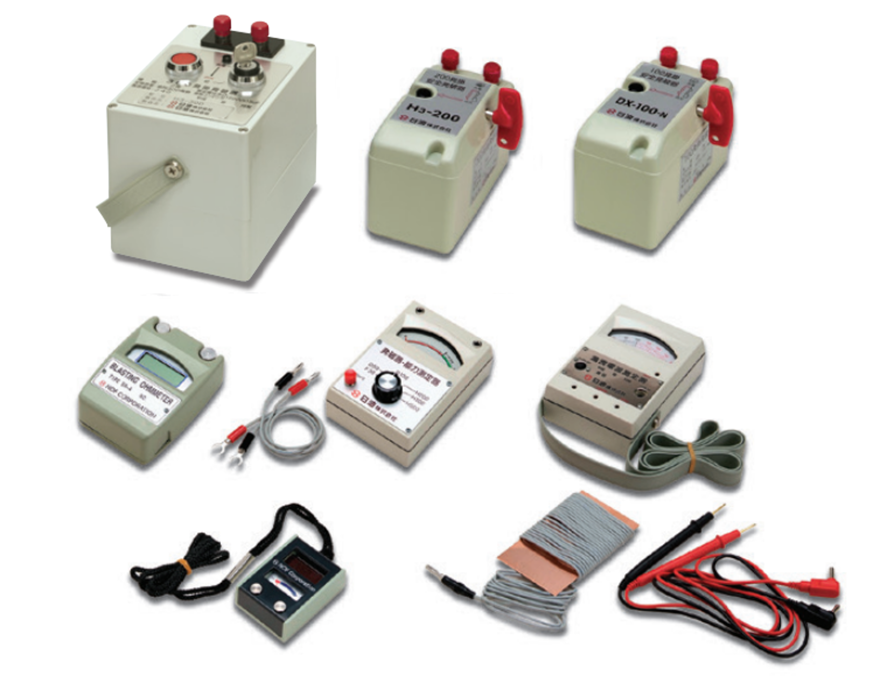 発破器、テスター